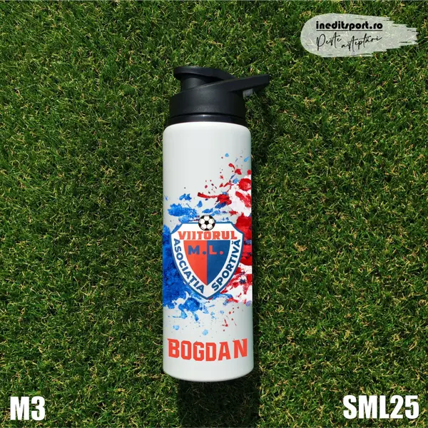 Bidon sport personalizat Asociatia Sportiva Viitorul M.L. SML25 M3