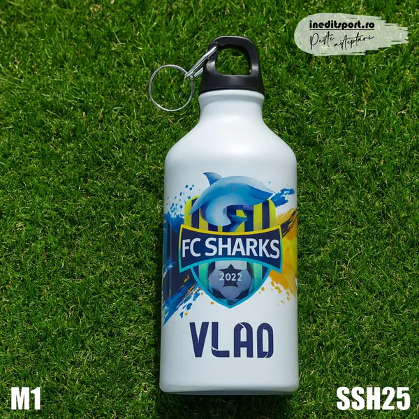 Bidon sport personalizat F.C. Shark SSH25 M1
