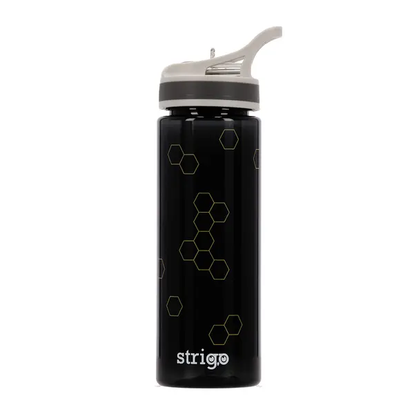 Bidon Strigo Honeycomb Collection, Negru, 600 ml