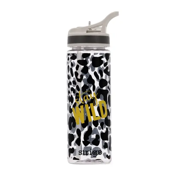 Bidon Strigo Stay Wild Collection, 600 ml, cu Pai