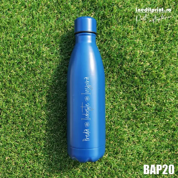 Bidon Termos personalizat BAP20 Bidon albastru
