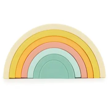 Bieco Silicone Rainbow curcubeu pliabil