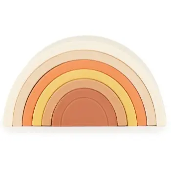 Bieco Silicone Rainbow curcubeu pliabil