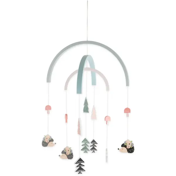 Bieco Wooden Mobile carusel pentru pătuț 0 m+ Hedgehog 1 buc