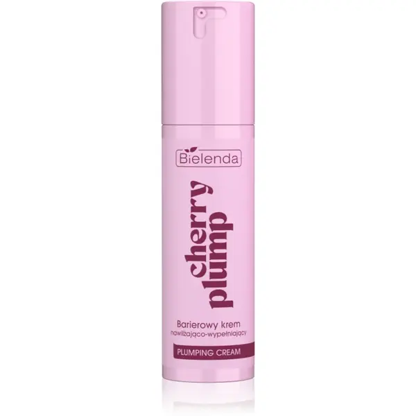 Bielenda Cherry Plump crema intens hidratanta care întărește bariera pielii 50 ml