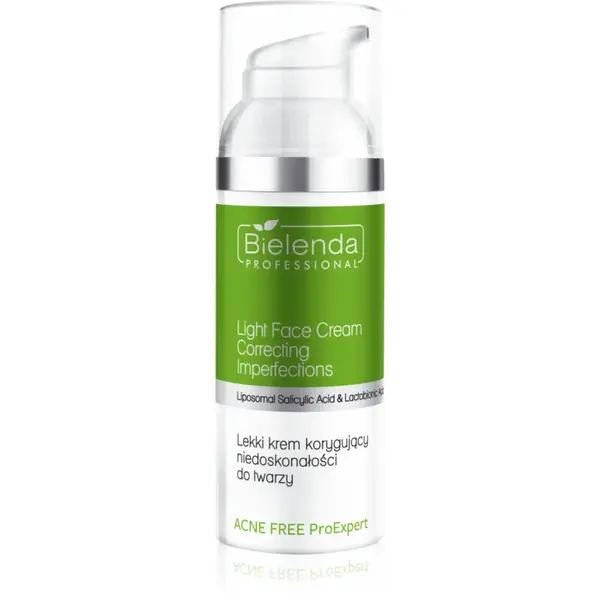 Bielenda Professional Acne Free ProExpert crema corectoare pentru pielea problematică și grasă 50 ml