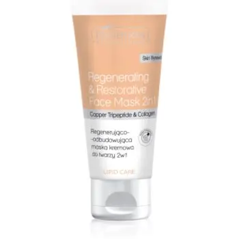 Bielenda Professional Lipid Care Regenerating & Restorative Face Mask 2in1 Mască facială regeneratoare cu colagen