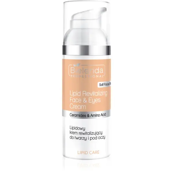 Bielenda Professional Lipid Care Revitalizing Face & Eyes Cream crema revitalizanta pentru fata si zona ochilor 50 ml