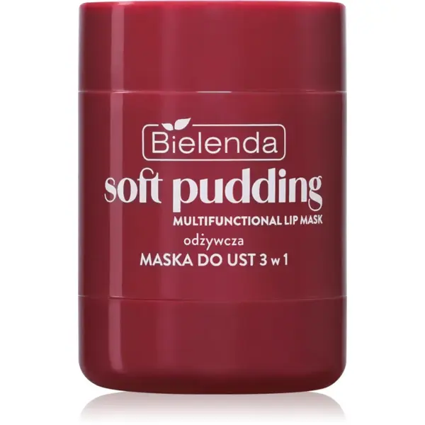Bielenda Soft Pudding masca pentru regenerare de buze Very Cherry 12 g