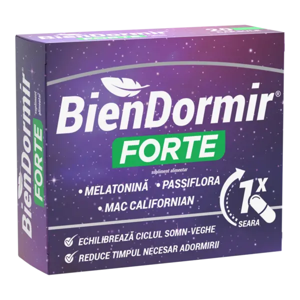 BienDormir Forte, 20 capsule, Fiterman
