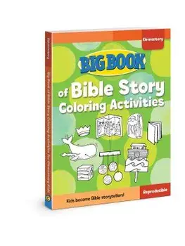 Big Book of Bible Story Coloring Activities for Elementary Kids, Paperback/David C. Cook