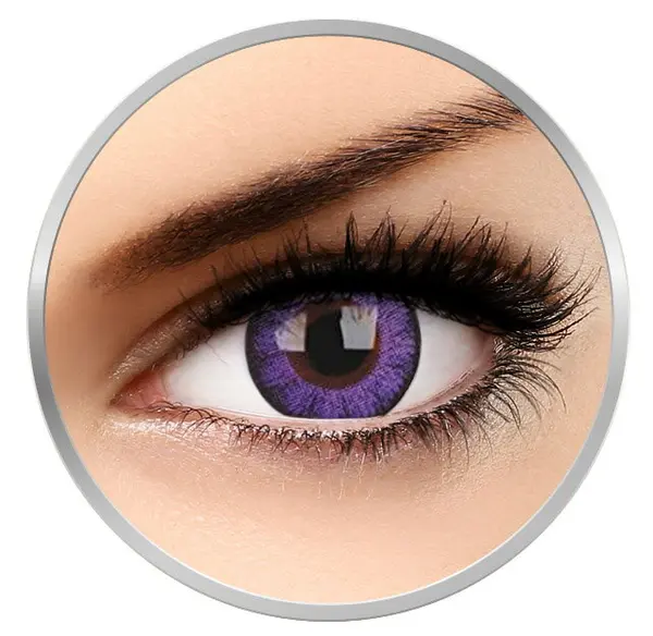 Big Eyes Ultra Violet 90 de purtari 2 lentile/cutie