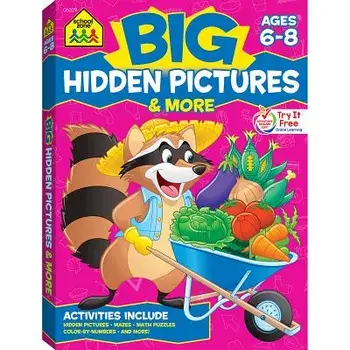 Big Hidden Pictures & More, Paperback/School Zone Staff