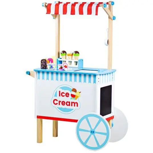 BigJigs Toys Joc de rol - Carucior de inghetata