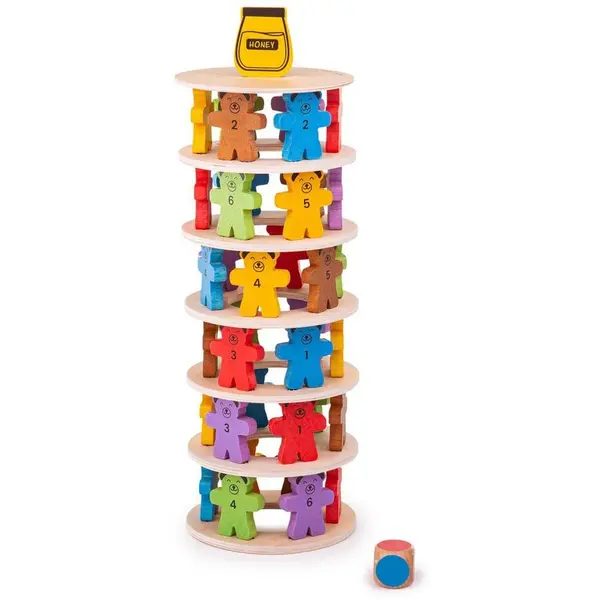 BigJigs Toys Joc indemanare - Cursa ursuletilor
