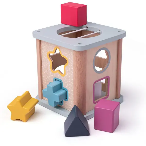 BigJigs Toys Joc sortare - Cubul magic