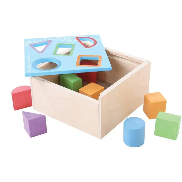 BigJigs Toys Prima mea cutie de sortat