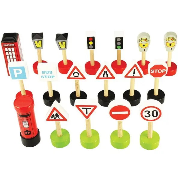 BigJigs Toys Semne de circulatie