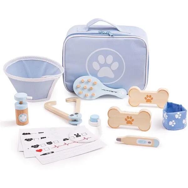 BigJigs Toys Setul micului veterinar