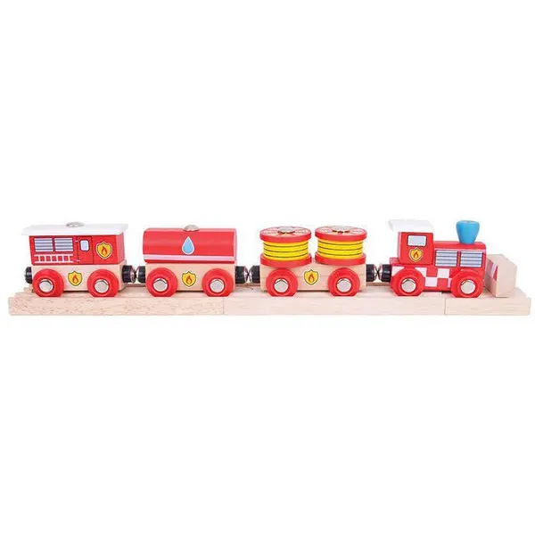 BigJigs Toys Trenuletul Pompierilor