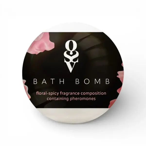 Bilă de baie cu feromoni OBSESSIVE Floral Spicy, parfum oriental, floral, efervescentă, 100 g