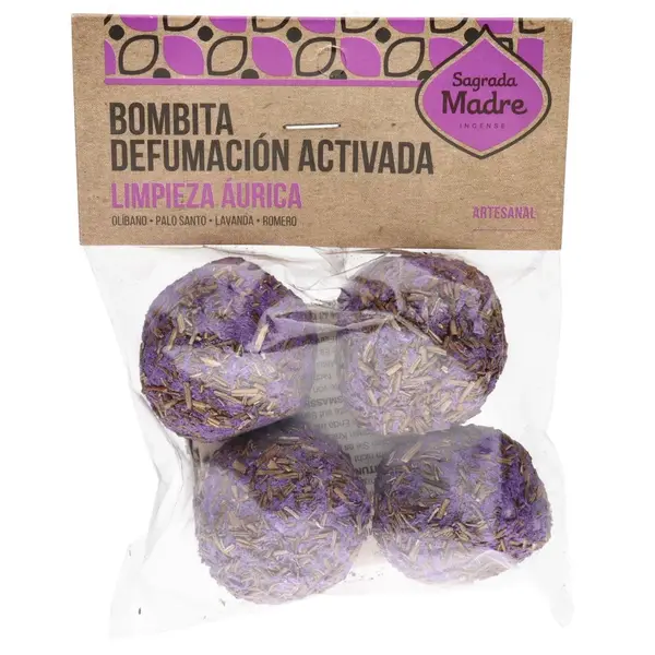 Bile de fumigatie Sagrada Madre, set 4 bucati Auric Cleansing