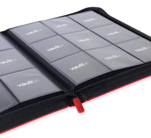 Binder TCG - 9-Pocket Exo-Tec - Vault X (Red) | Vault X