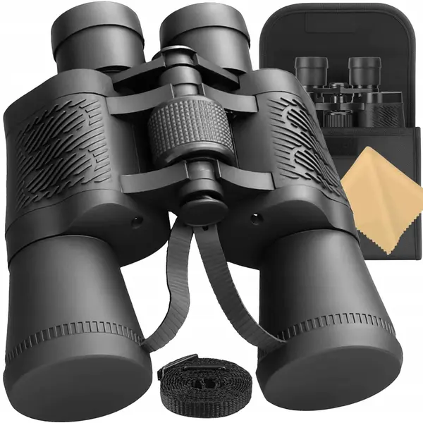 Binoclu compact, NewEvo , Zoom 50x50, Viziune zi noapte, BAK4 Prism, Negru