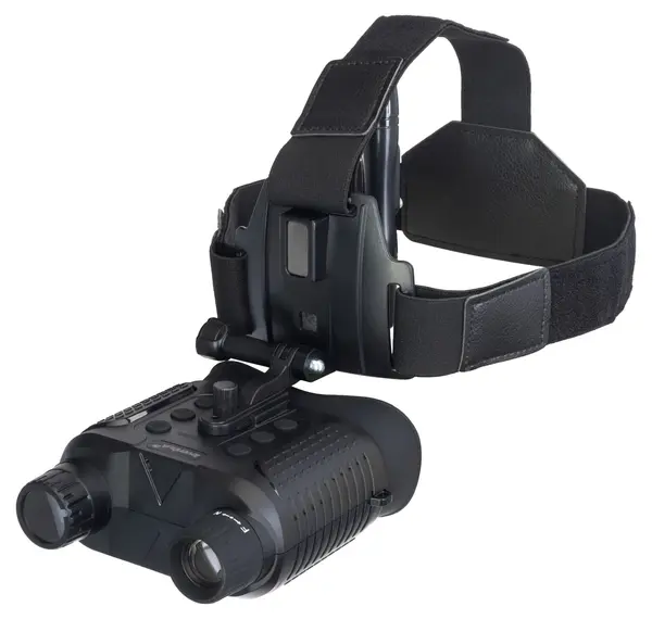 Binoclu digital pentru vedere nocturnă Levenhuk - Halo 13X Helmet, negru