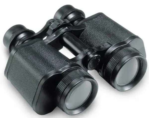 Binoclu negru cu focalizare reglabila si 4 lentile optice,+4 ani