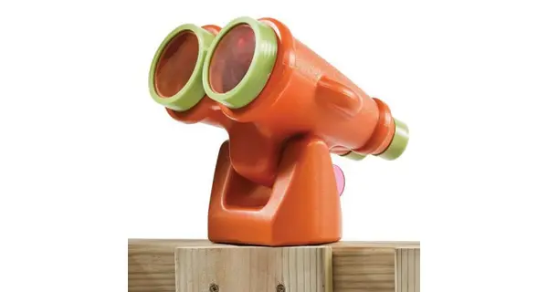 Binoclu Orange Lime Green pentru spatiile de joaca