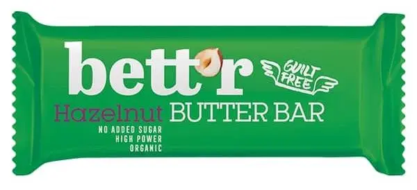 Bio bar, pastă de alune, 30 g, Bett'r