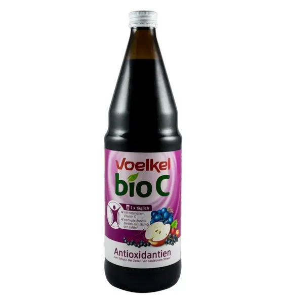 BIO C Suc bio de fructe cu antioxidanti, 0.75l
