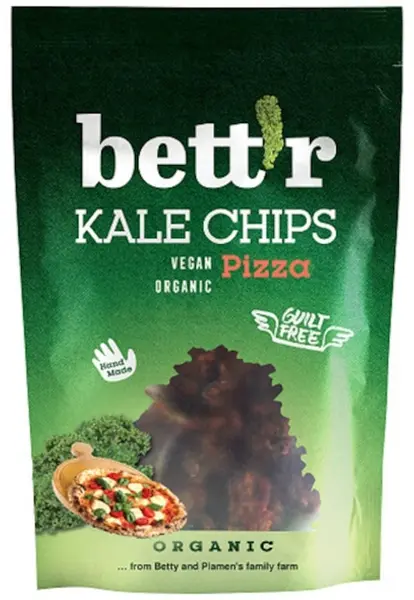 Bio chips de kale, pizza, 30 g, Bett'r