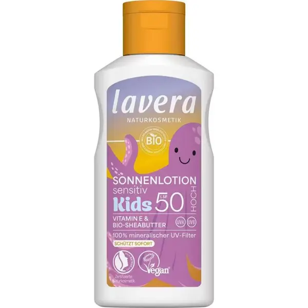 BIO Lotiune pentru protectie solata pentru copii cu piele sensibila 100ml