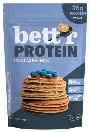 Bio mix pentru clătite proteice, 400 g, Bett'r