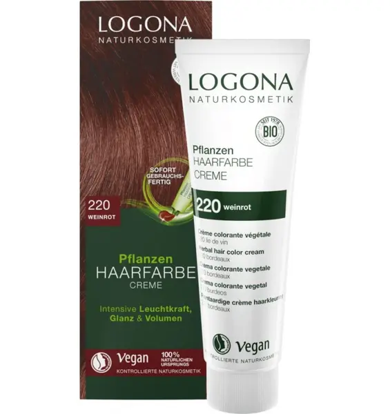BIO Vopsea pt par crema 150ml, vin rosu 220