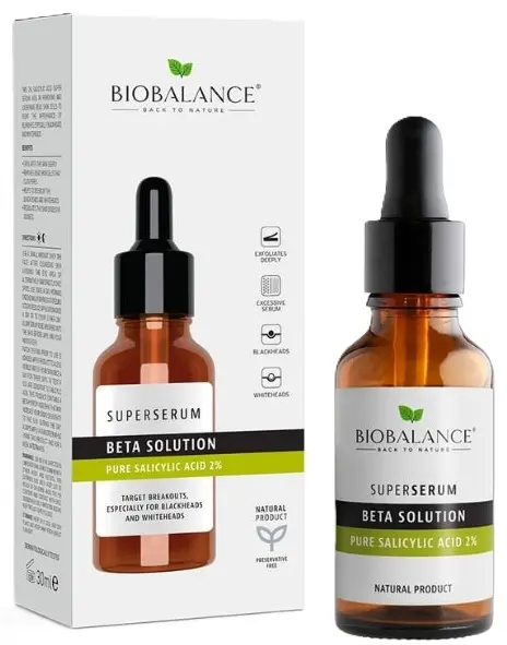 Biobalance Super ser cu acid salicilic Beta Solution, 30 ml