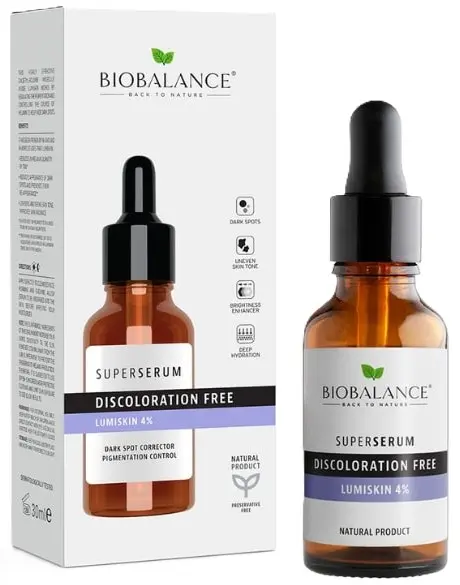 Biobalance Super ser pentru controlul pigmentării Lumiskin 4%, 30 ml