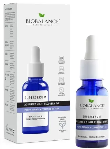 Biobalance Super ser pentru ochi Advanced Night Recovery, 20 ml