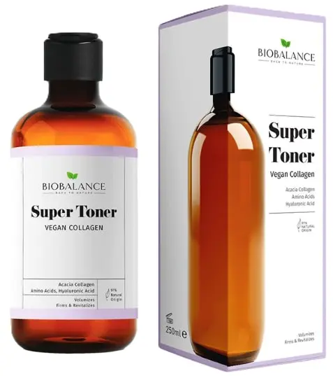 BiobalanceSuper toner cu colagen vegan, 250 ml