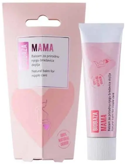 Biobaza Mama Cremă pentru mameloane în alăptare și sarcină, 35 ml