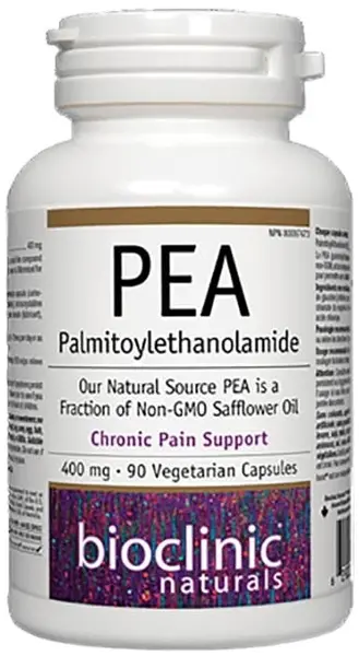 Bioclinic Naturals PEA, 400 mg, 90 capsule, Natural Factors