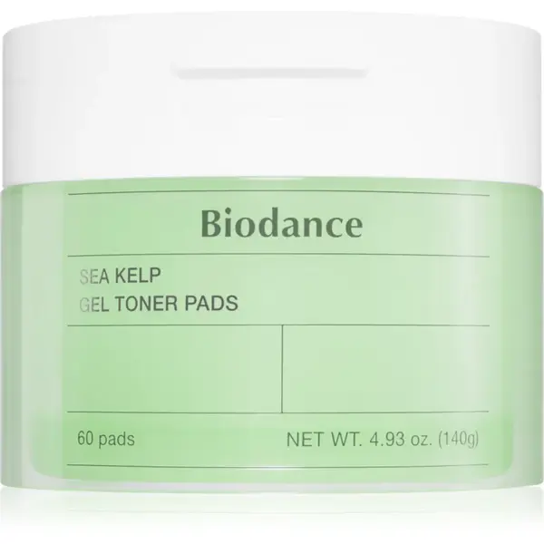 Biodance Sea Kelp Gel Toner Pads dischete de tonifiere cu efect calmant 60 buc