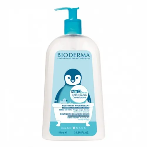 Bioderma ABC Derm Cold Cream crema spalare 1L Zephyr Labs