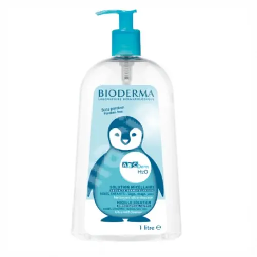 Bioderma ABC Derm H2O solutie micelara 1L + pompa Zephyr Labs
