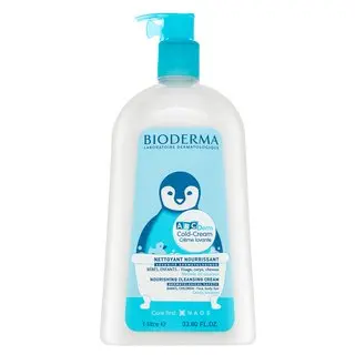 Bioderma ABCDerm Cold-Cream Crème Lavante cremă hrănitoare cu efect de protecție și curățare pentru copii 1000 ml