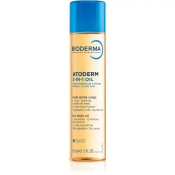Bioderma Atoderm 2-in-1 Oil ulei intens hrănitor pentru piele uscata