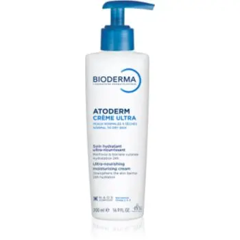 Bioderma Atoderm Créme Ultra Cremă nutritivă de corp pentru piele normală, sensibilă și uscată fara parfum