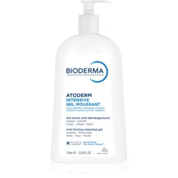 Bioderma Atoderm Intensive Gel Moussant gel spumant hranitor pentru piele foarte sensibila sau cu dermatita atopica
